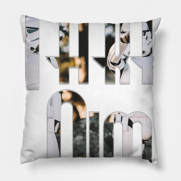 Take Aim Pillow by afternoontees