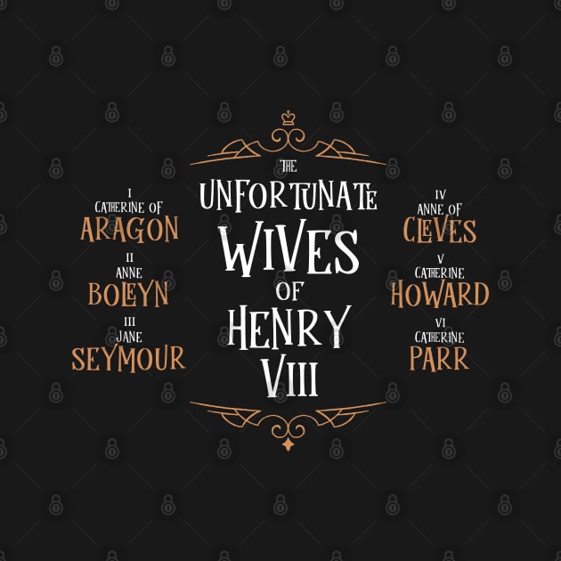 The Unfortunate Wives of King Henry VIII by VicEllisArt