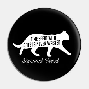 Time spent with cats is never wasted Pin