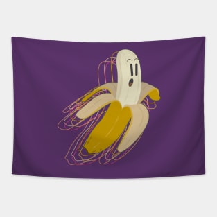 Flying Banana! Tapestry