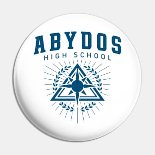 Abydos High School Emblem Pin