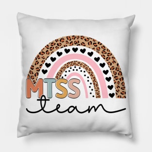 Cool MTSS Team MTSS Coach Academic Support Teacher Pillow