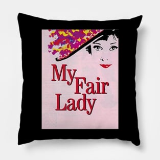 My Fair Lady Pink Pillow