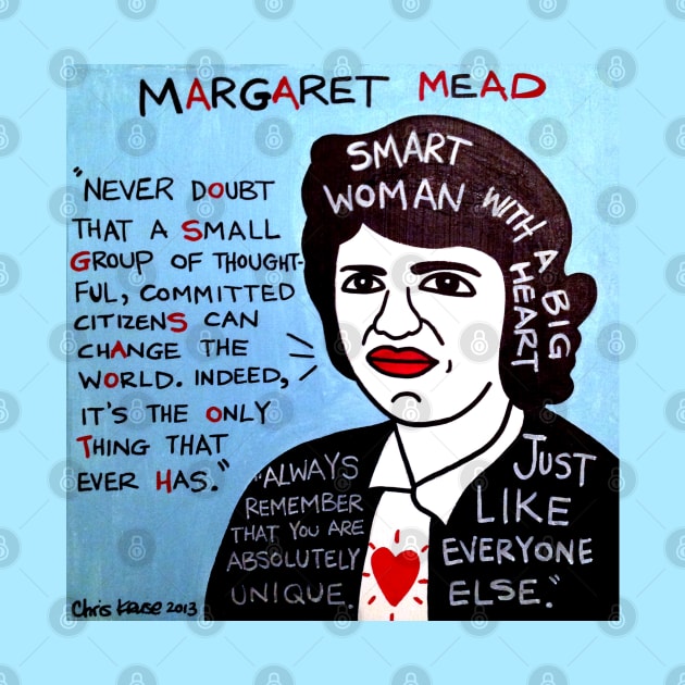 Margaret Mead by krusefolkart