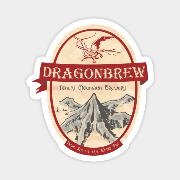 Erebor Dragonbrew Magnet by HenkusFilijokus