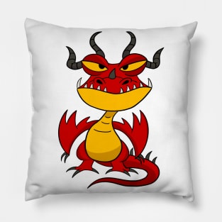 Hoogfang the dragon, baby dragon, Halloween party, dragon birthday, face mask for boys Pillow