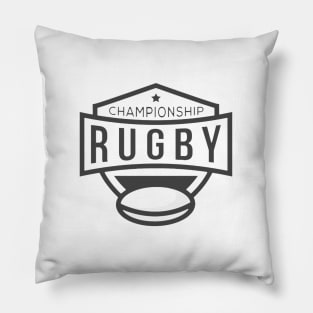 Rugby champion logo Pillow