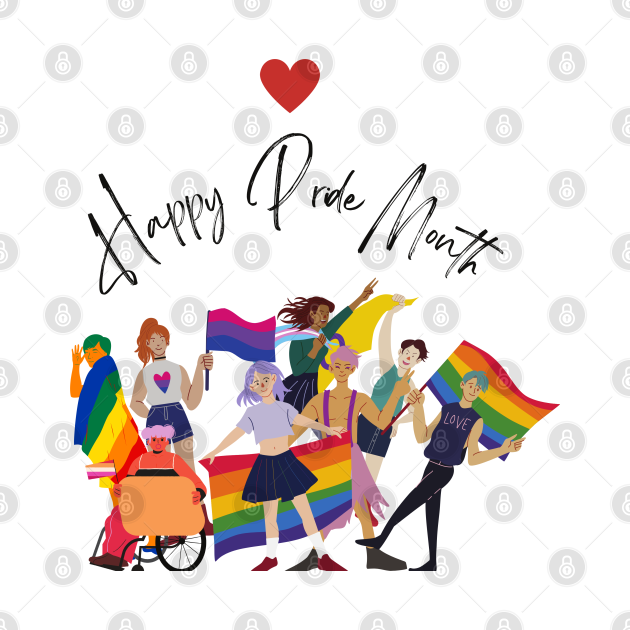 Discover Happy Pride Month | Pride | Pride Month - Pride Month - T-Shirt