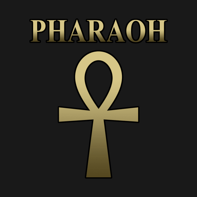 Pharaoh Ancient Egyptian Ankh by AgemaApparel