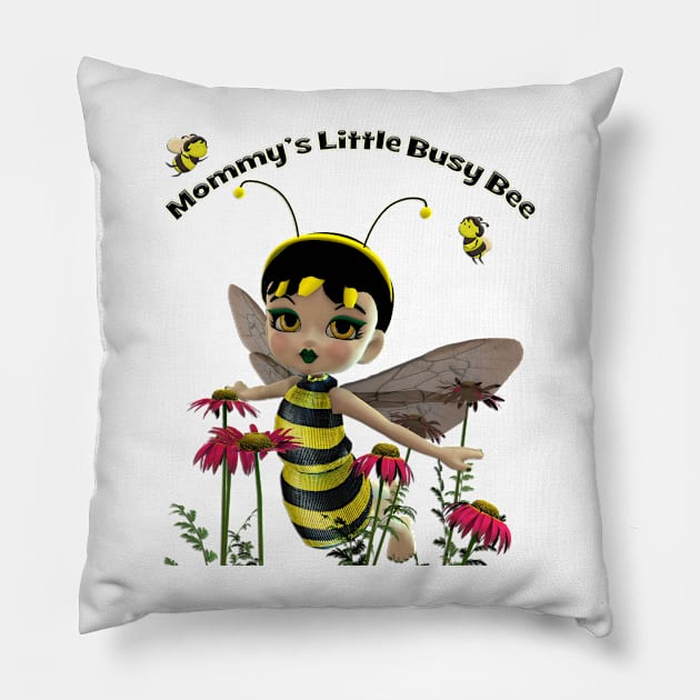 Mommy's Little Busy Bee Pillow by Rivendell