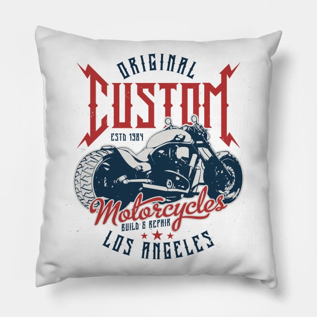 Original Custom - Motorcycles Pillow by Hariolf´s Mega Store