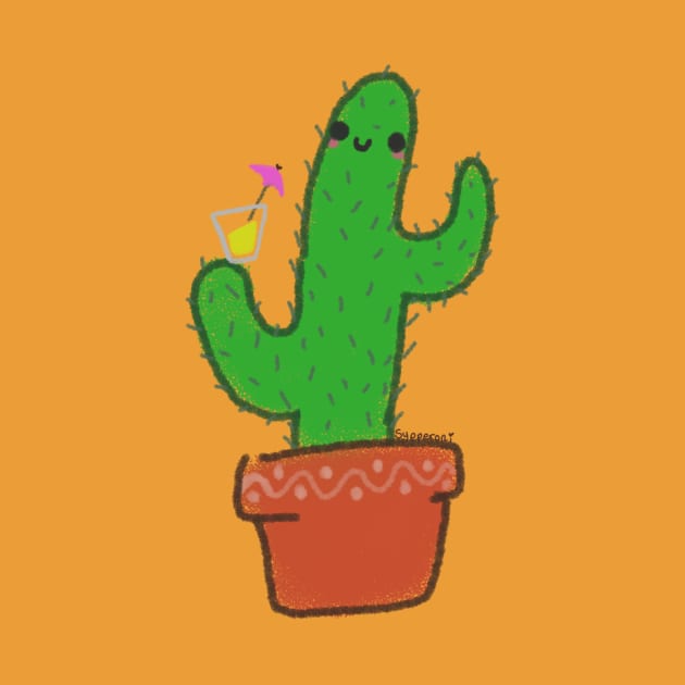 Chilling cactus by Sypperoni