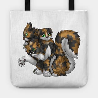 CerPURRus: Tortie-Tabby Tote