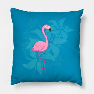 Flamingo Art Pillow
