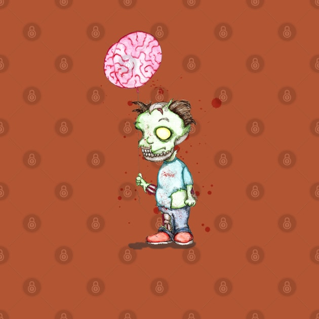 Zombie Balloon by LVBart