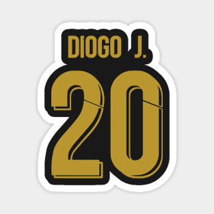 Diogo Jota Gold Magnet