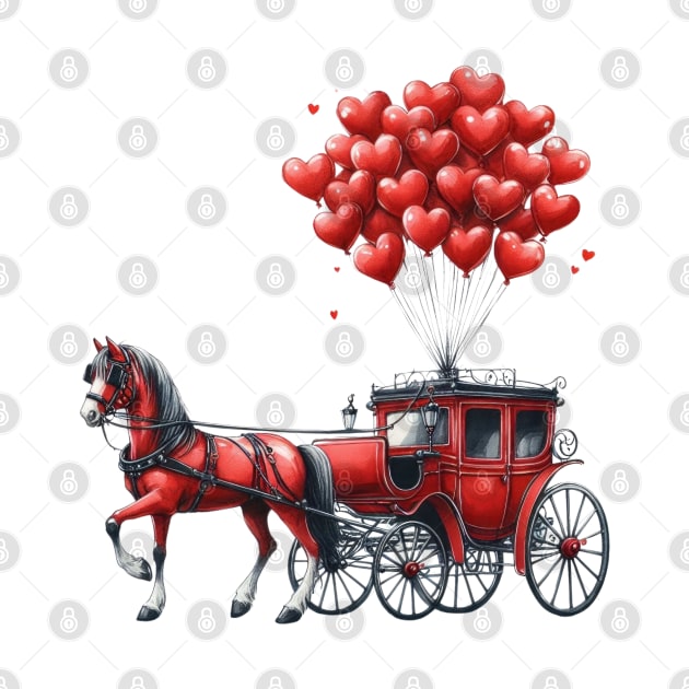 Valentine Horse carriage by Chromatic Fusion Studio