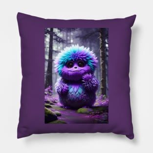 Cute Fluffy Monster 005 Pillow