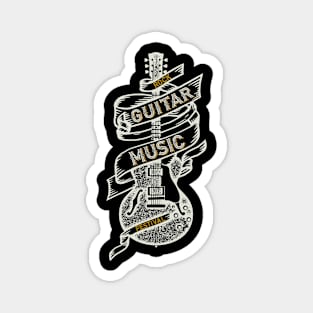 musical Guitar Magnet