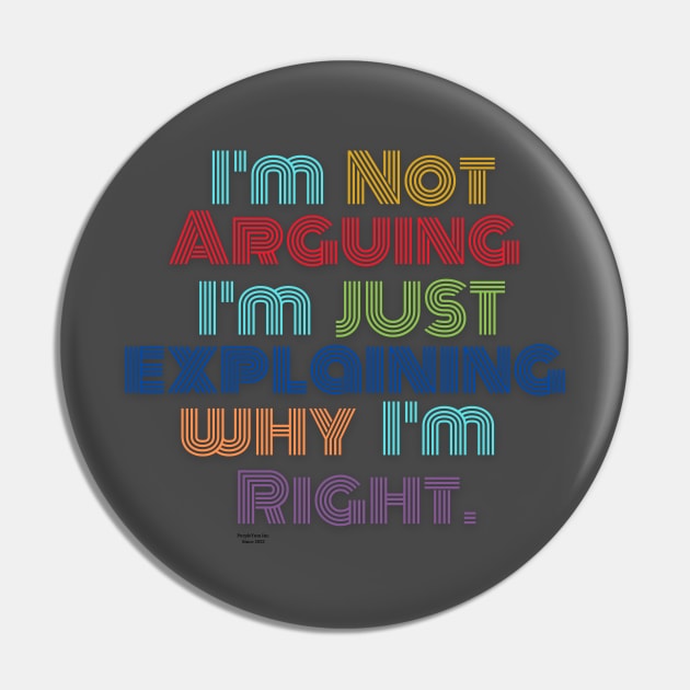 Argument Pin by PurpleYum 