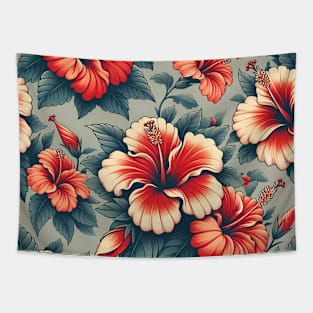 Hibiscus Tapestry