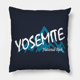 Yosemite National Park California Mountains Pillow