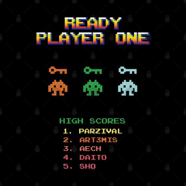 Ready Player One - High Scores by cpt_2013