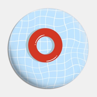 Poolside Pin