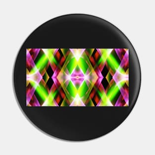 Bright Colorful Glowing Ribbon Lights Pin