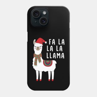 Fa la la la llama Phone Case