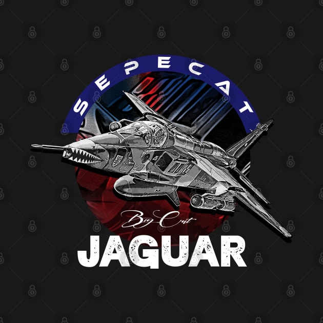 Sepecat Jaguar Anglo-French Fighterjet Military Aircraft by aeroloversclothing