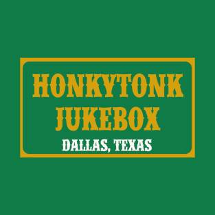 Honkytonk Jukebox Rectangle logo T-Shirt