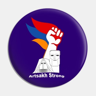 Artsakh Strong Pin