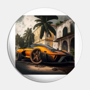 Supercar Concepts - Orange Crush Pin