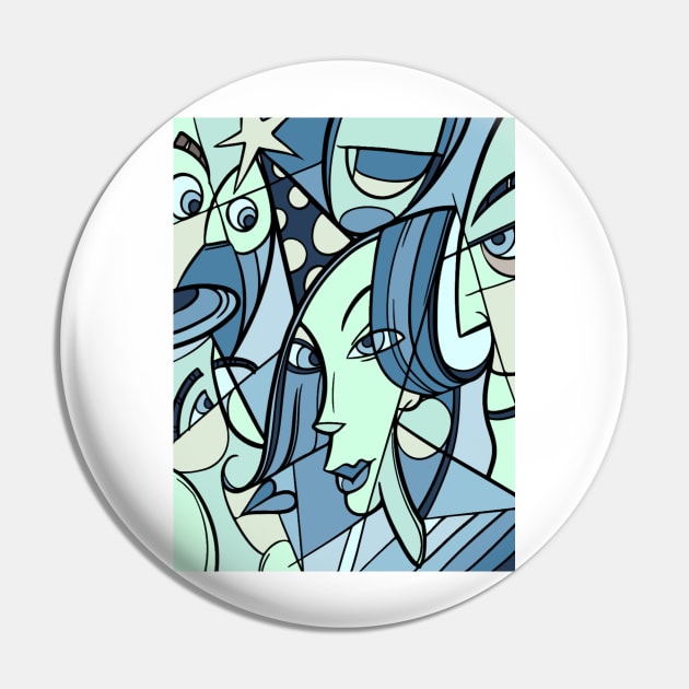 portrait cubism Pin by MGphotoart