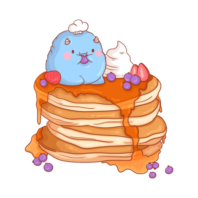 Berry Pancakes by Lani89