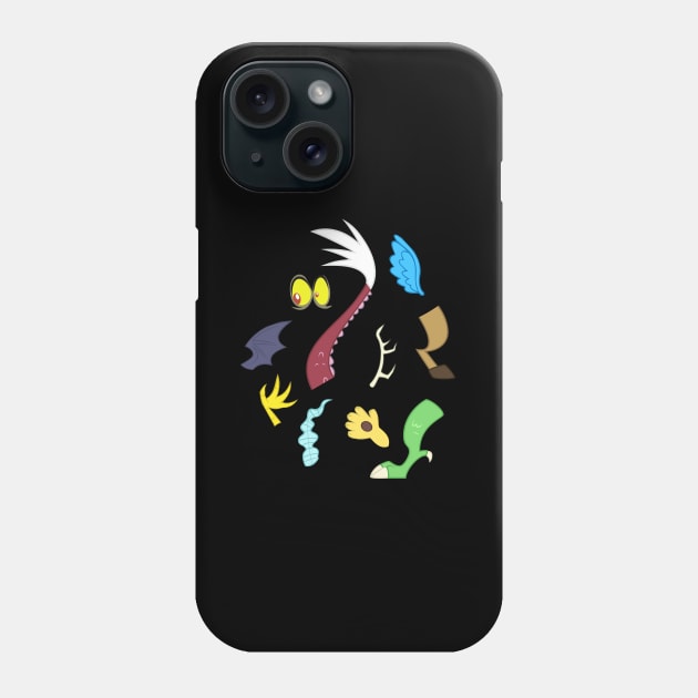 My little Pony - Discord Cutie Mark Special V2 Phone Case by ariados4711