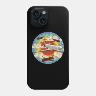 Retro Airplane Pilot Flying Vintage Aviation Phone Case