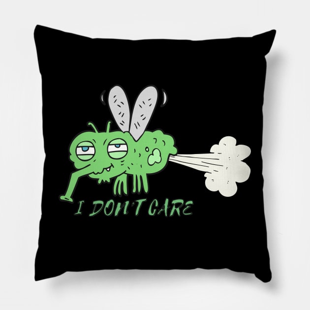 Funny Mosquito ? Pillow by NICHE&NICHE