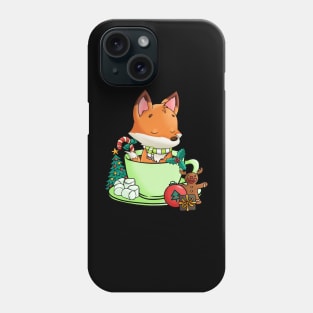 Cute and Lovely Animals with Christmas Vibes Phone Case