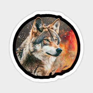 Wolf Enigmatic Energies Magnet