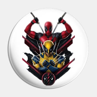 Deadpool and Wolverine Pin