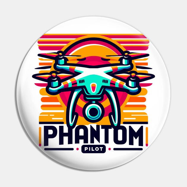 Drone Pilot Pin by Vehicles-Art