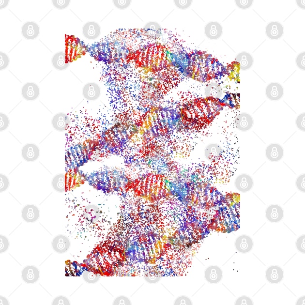 DNA molecule by RosaliArt