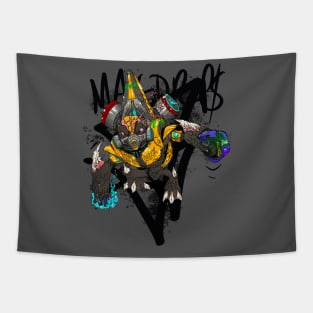 Demon killer Gamer Grunt Tapestry