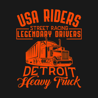 Usa riders street racing legendary drivers T-Shirt