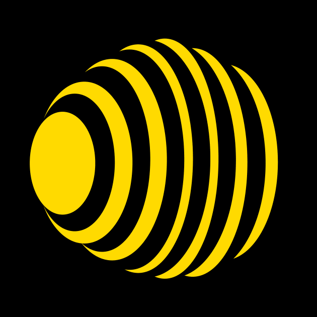 Yellow and Black Sphere by ArianJacobs