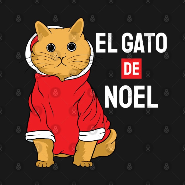 El gato de Noel - Funny Christmas gift idea by Backpack-Hiker