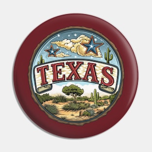 Texas State USA , Texas Gift Design Pin