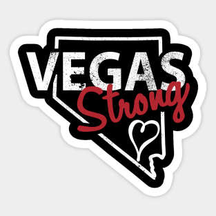 Vegas Strong Stickers Teepublic